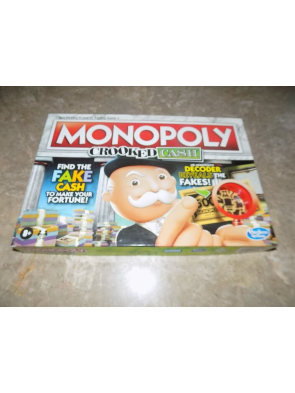 MONOPOLY Crooked Cash Board Game - Brand New and Sealed